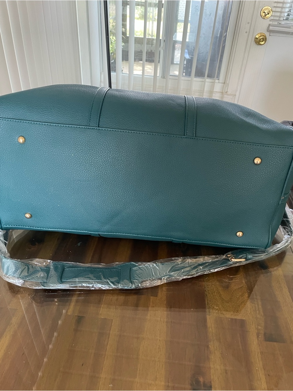 New Travel Bag with Tags 20” wide x 16” tall perfect size for travel. - Picture 3 of 6